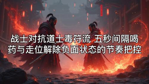 战士对抗道士毒符流 五秒间隔喝药与走位解除负面状态的节奏把控 战士对抗道士毒符流 五秒间隔喝药与走位解除负面状态的节奏把控