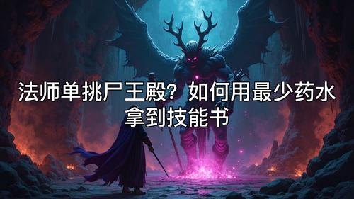 法师单挑尸王殿?如何用最少药水拿到技能书 法师单挑尸王殿?如何用最少药水拿到技能书