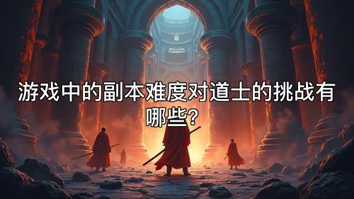 游戏中的副本难度对道士的挑战有哪些？