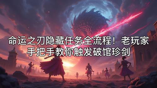 命运之刃隐藏任务全流程！老玩家手把手教你触发破馆珍剑