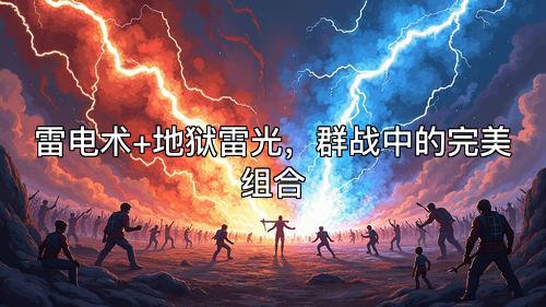 雷电术+地狱雷光,群战中的完美组合 雷电术+地狱雷光,群战中的完美组合