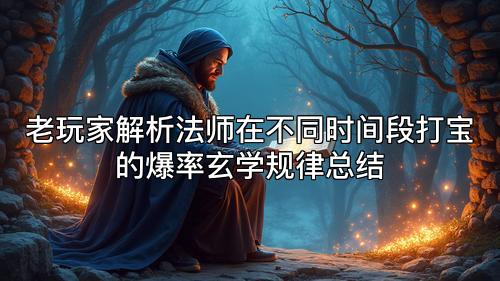 老玩家解析法师在不同时间段打宝的爆率玄学规律总结