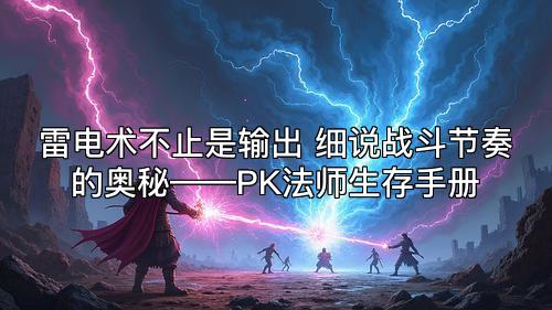 雷电术不止是输出 细说战斗节奏的奥秘——PK法师生存手册