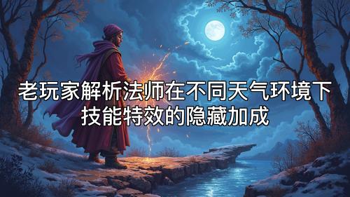 老玩家解析法师在不同天气环境下技能特效的隐藏加成