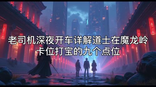 老司机深夜开车详解道士在魔龙岭卡位打宝的九个点位