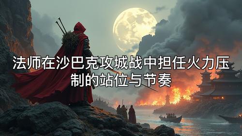 法师在沙巴克攻城战中担任火力压制的站位与节奏 法师在沙巴克攻城战中担任火力压制的站位与节奏