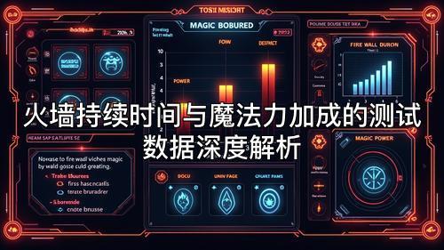 火墙持续时间与魔法力加成的测试数据深度解析