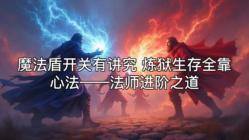 魔法盾开关有讲究 炼狱生存全靠心法——法师进阶之道 魔法盾开关有讲究 炼狱生存全靠心法——法师进阶之道
