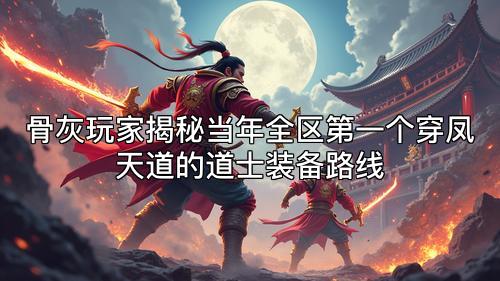 骨灰玩家揭秘当年全区第一个穿凤天道的道士装备路线