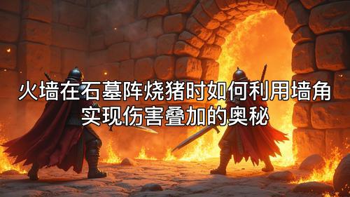 火墙在石墓阵烧猪时如何利用墙角实现伤害叠加的奥秘