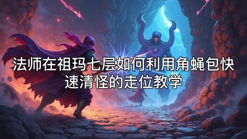 法师在祖玛七层如何利用角蝇包快速清怪的走位教学