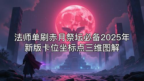 法师单刷赤月祭坛必备2025年新版卡位坐标点三维图解
