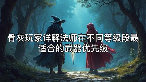 骨灰玩家详解法师在不同等级段最适合的武器优先级