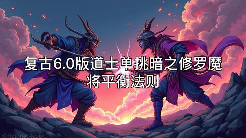 复古6.0版道士单挑暗之修罗魔将平衡法则 复古6.0版道士单挑暗之修罗魔将平衡法则