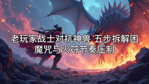 老玩家战士对抗神兽 五步拆解困魔咒与火符节奏压制