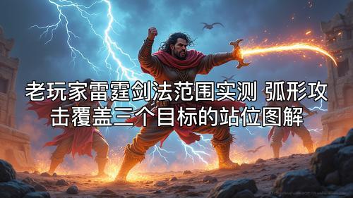 老玩家雷霆剑法范围实测 弧形攻击覆盖三个目标的站位图解