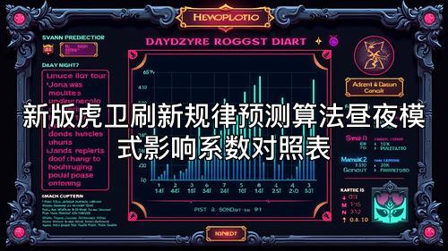 新版虎卫刷新规律预测算法昼夜模式影响系数对照表