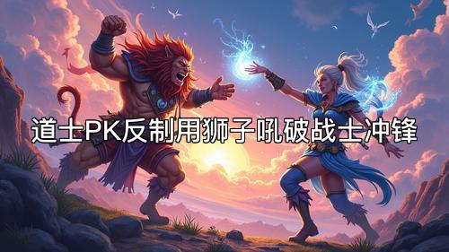 道士PK反制用狮子吼破战士冲锋