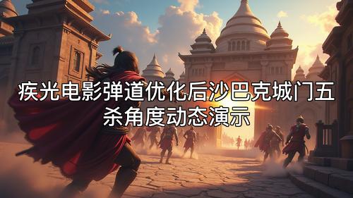 疾光电影弹道优化后沙巴克城门五杀角度动态演示