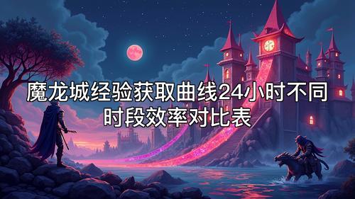 魔龙城经验获取曲线24小时不同时段效率对比表