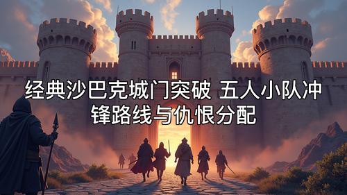 经典沙巴克城门突破 五人小队冲锋路线与仇恨分配