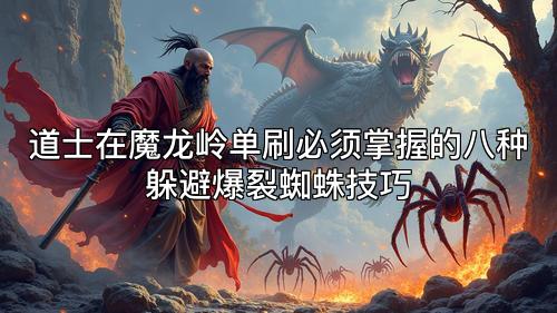 道士在魔龙岭单刷必须掌握的八种躲避爆裂蜘蛛技巧
