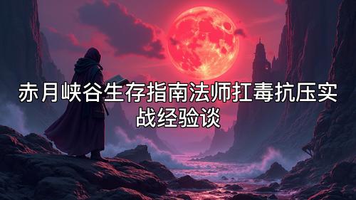 赤月峡谷生存指南法师扛毒抗压实战经验谈