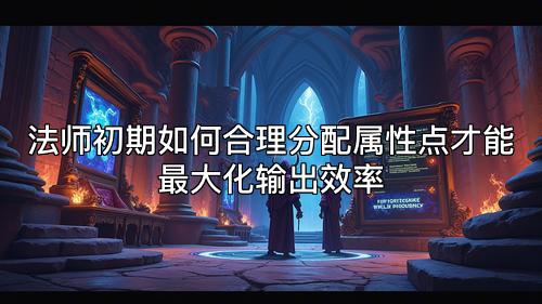 法师初期如何合理分配属性点才能最大化输出效率