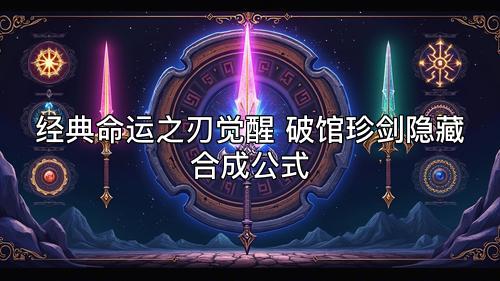 经典命运之刃觉醒 破馆珍剑隐藏合成公式
