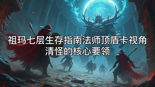 祖玛七层生存指南法师顶盾卡视角清怪的核心要领
