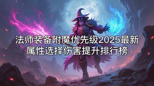 法师装备附魔优先级2025最新属性选择伤害提升排行榜 法师装备附魔优先级2025最新属性选择伤害提升排行榜