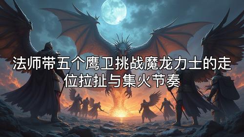 法师带五个鹰卫挑战魔龙力士的走位拉扯与集火节奏