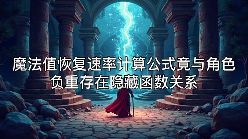 魔法值恢复速率计算公式竟与角色负重存在隐藏函数关系 魔法值恢复速率计算公式竟与角色负重存在隐藏函数关系