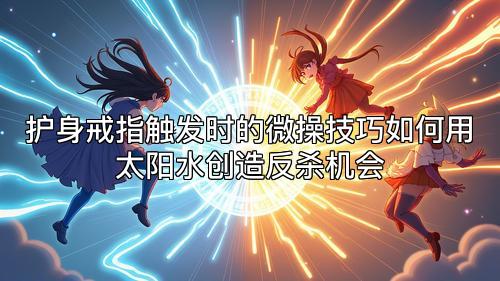 护身戒指触发时的微操技巧如何用太阳水创造反杀机会