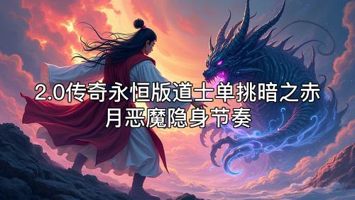 2.0传奇永恒版道士单挑暗之赤月恶魔隐身节奏