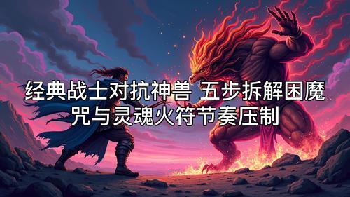 经典战士对抗神兽 五步拆解困魔咒与灵魂火符节奏压制