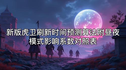 新版虎卫刷新时间预测算法附昼夜模式影响系数对照表 新版虎卫刷新时间预测算法附昼夜模式影响系数对照表
