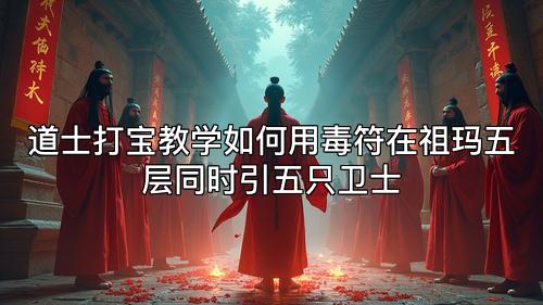 道士打宝教学如何用毒符在祖玛五层同时引五只卫士