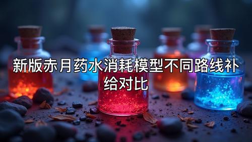 新版赤月药水消耗模型不同路线补给对比 新版赤月药水消耗模型不同路线补给对比