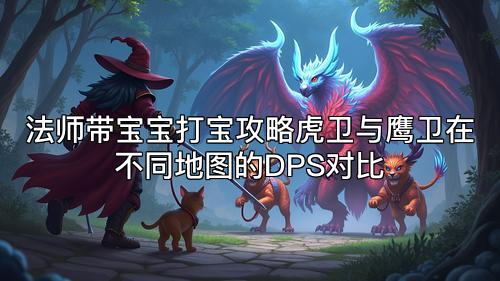 法师带宝宝打宝攻略虎卫与鹰卫在不同地图的DPS对比