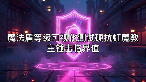 魔法盾等级可视化测试硬抗虹魔教主锤击临界值