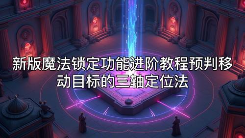 新版魔法锁定功能进阶教程预判移动目标的三轴定位法