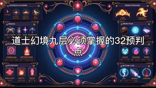 道士幻境九层必须掌握的32预判点