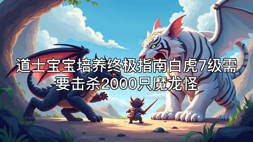 道士宝宝培养终极指南白虎7级需要击杀2000只魔龙怪