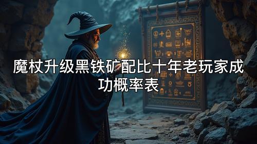 魔杖升级黑铁矿配比十年老玩家成功概率表