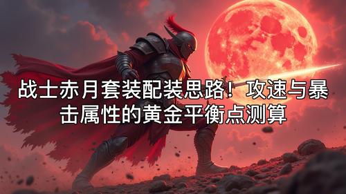 战士赤月套装配装思路!攻速与暴击属性的黄金平衡点测算 战士赤月套装配装思路!攻速与暴击属性的黄金平衡点测算