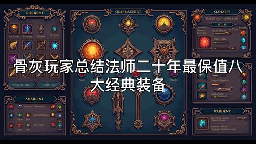 骨灰玩家总结法师二十年最保值八大经典装备
