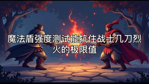 魔法盾强度测试能抗住战士几刀烈火的极限值