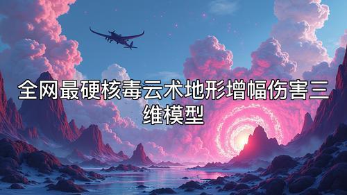 全网最硬核毒云术地形增幅伤害三维模型