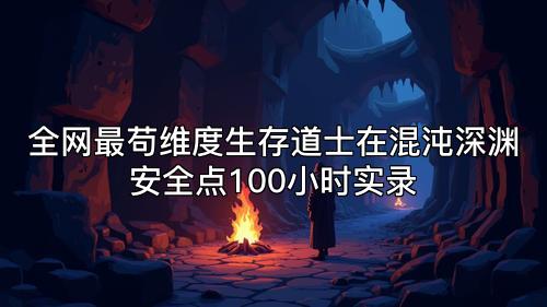 全网最苟维度生存道士在混沌深渊安全点100小时实录
